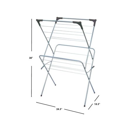 Hds Trading 2Tier Steel Clothes Dryer ZOR95902